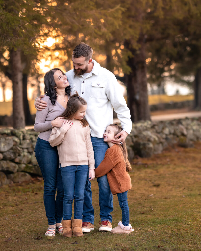 family photo session, topsmead state forest